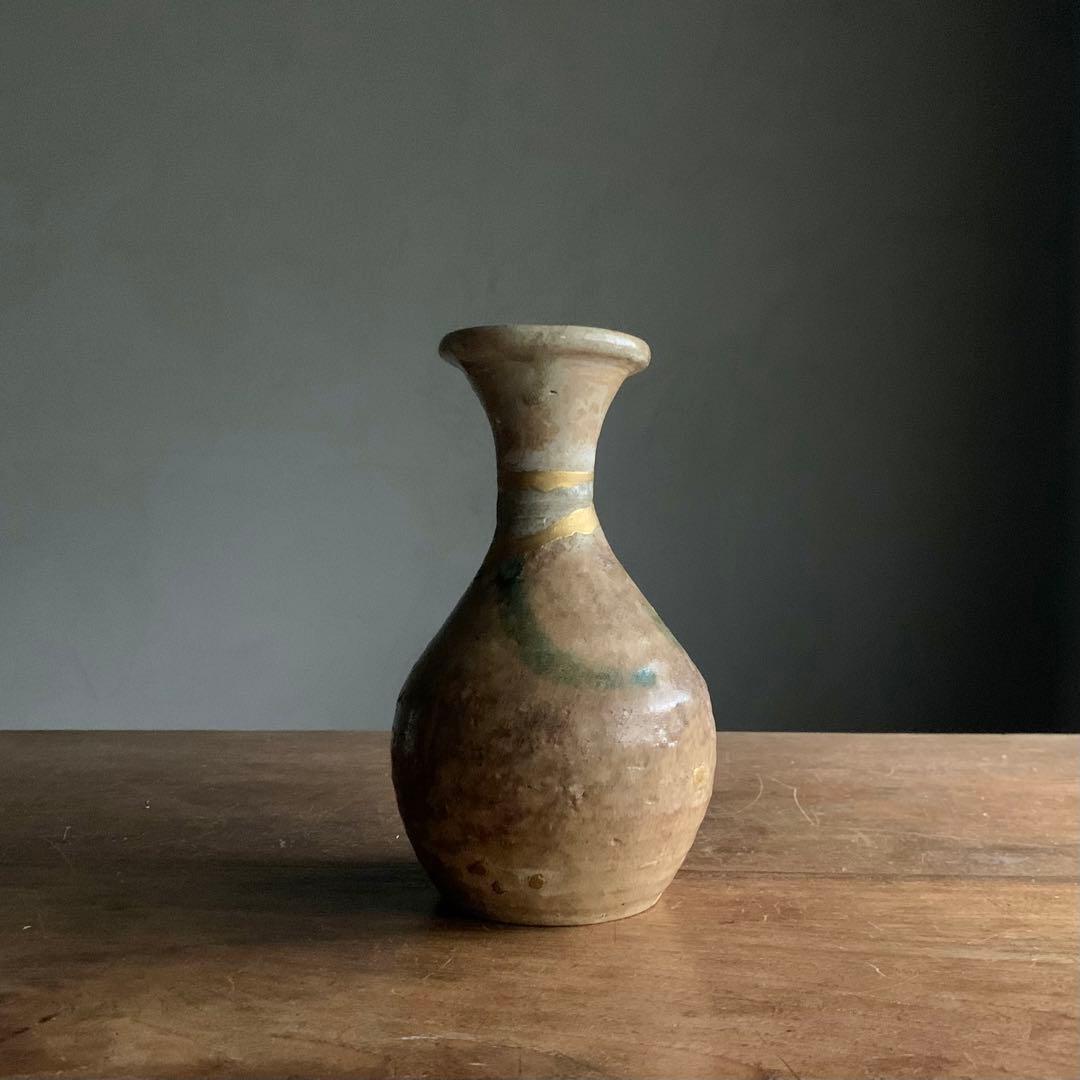 黄瀬戸 徳利 古美術 古道具 アンティーク 桃山〜江戸初期