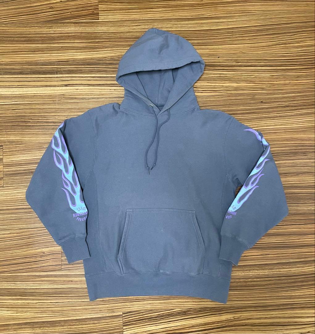 22AW ハイドアンドシークHIDEANDSEEKフレイムパーカー キムタク着