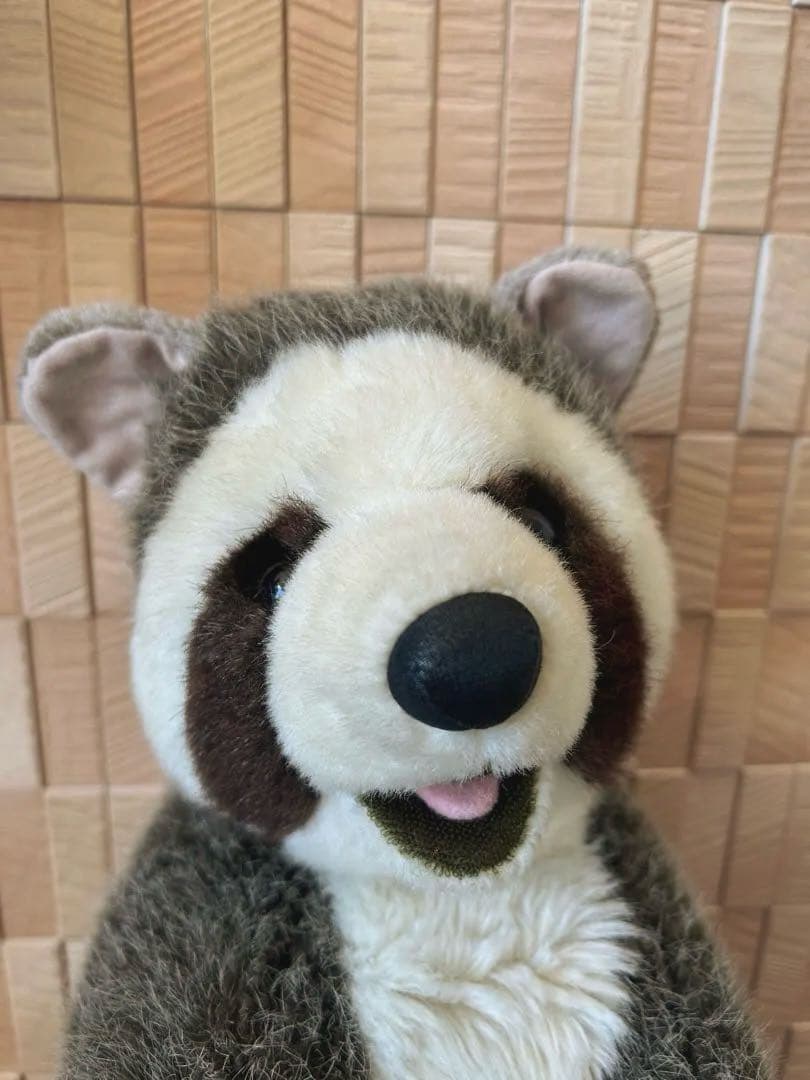 ファースト社 アライグマ ぬいぐるみ（ヒゲなし）