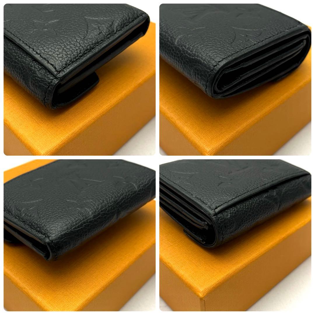 現行✨ルイヴィトン アンプラント ポルトフォイユ ゾエ 三つ折り財布 ミニ