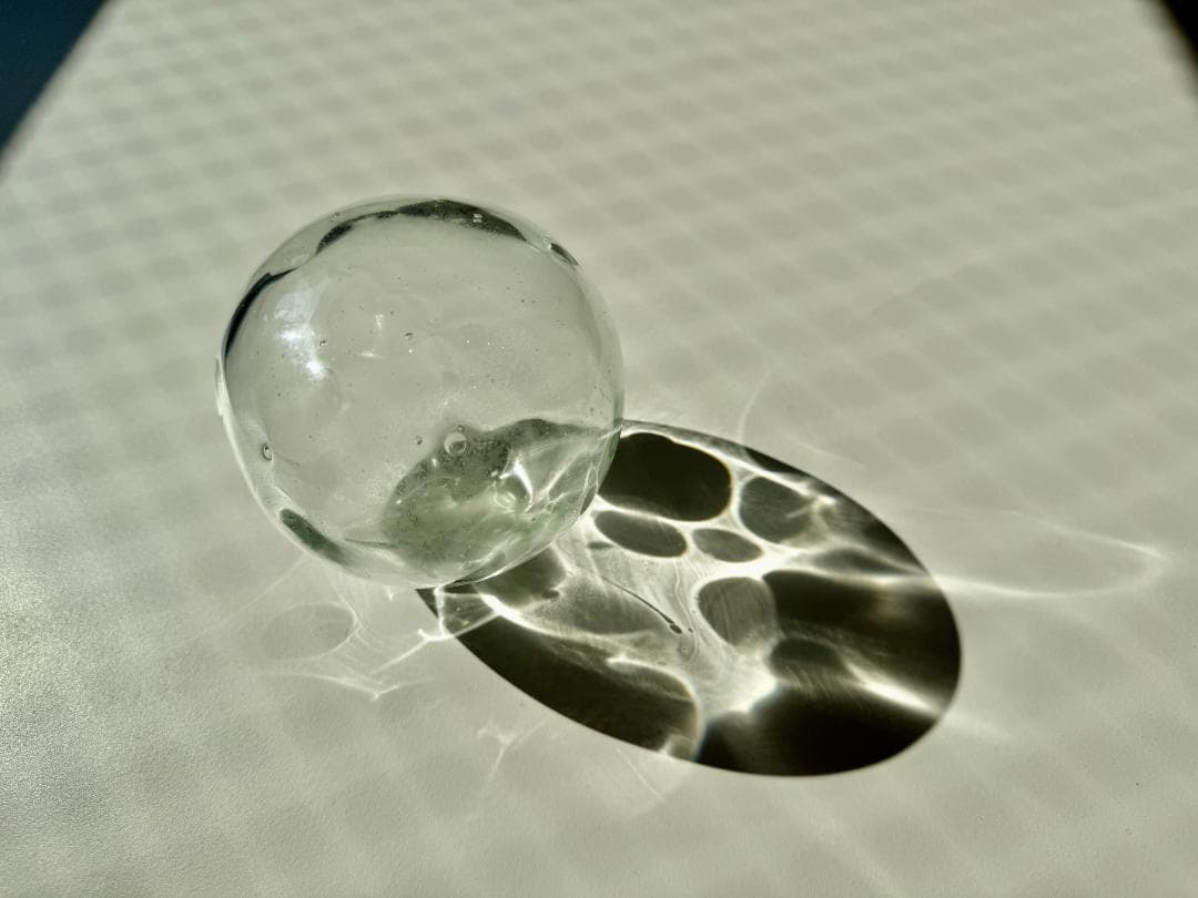 おおやぶみよ ガラスボールオブジェA