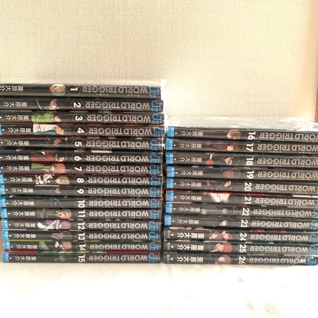 【新品】ワールドトリガー 全26巻セット ⚠︎︎一部シュリンク破れあり