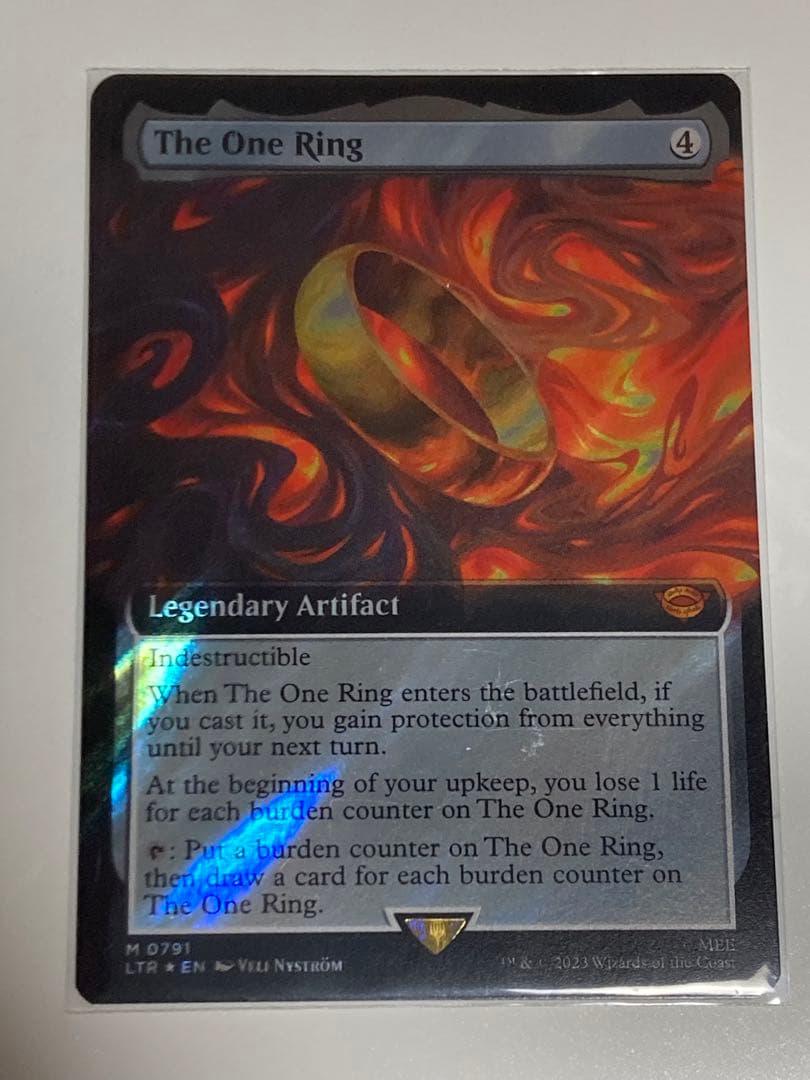 mtg 一つの指輪 サージfoil 英語