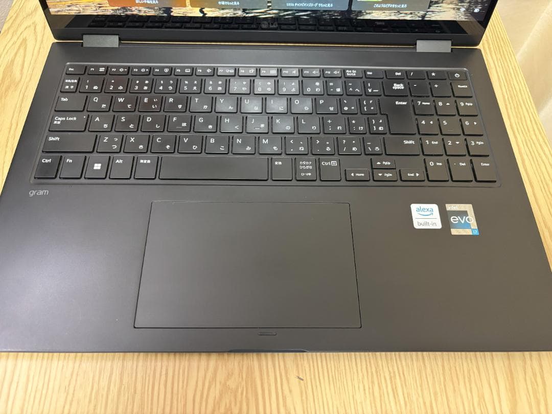 LG 2in1 ノートパソコン タブレット PC gram