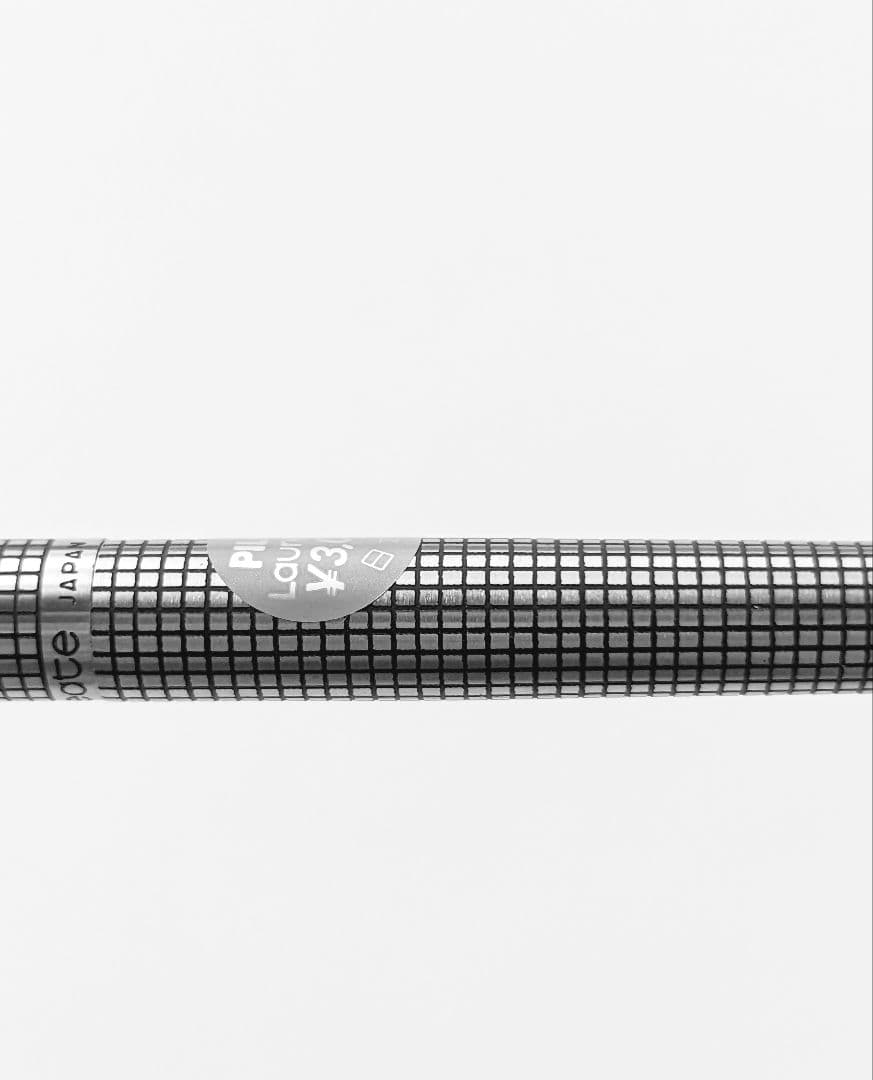 【新品・未使用】パイロット ローリート 格子 蝕刻 ボールペン シール付き