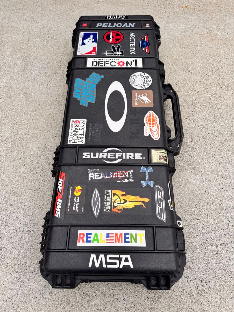 実物　PELICAN 1720 ガンケース　次世代　トレポン　PTW