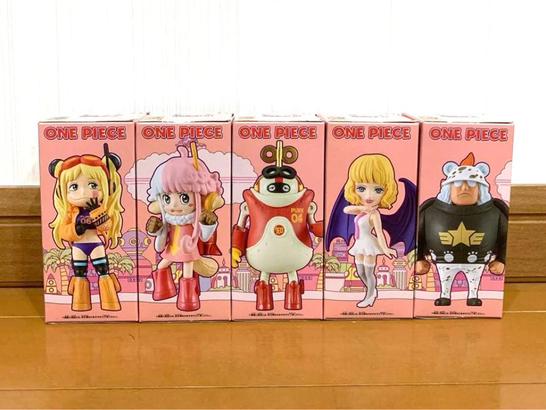 ワンピース ワールドコレクタブルフィギュア-エッグヘッド5- 全５種コンプリート