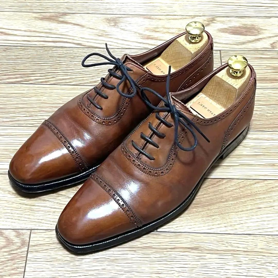 クロケット＆ジョーンズ ハンドグレード ストレートチップ UK 7.5