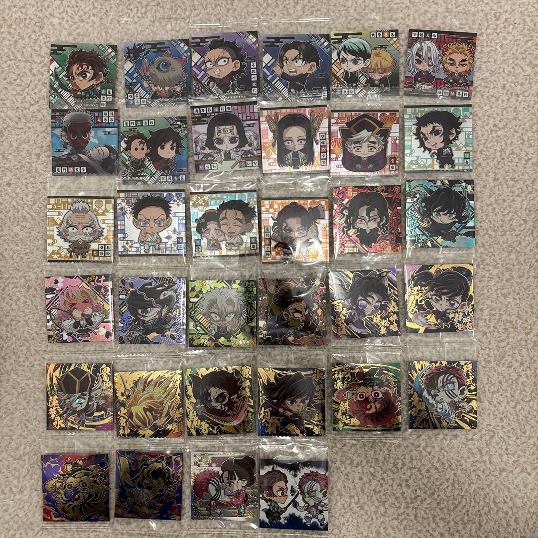 鬼滅の刃　ウエハース　シール　其ノ十四　コンプリート　全34種