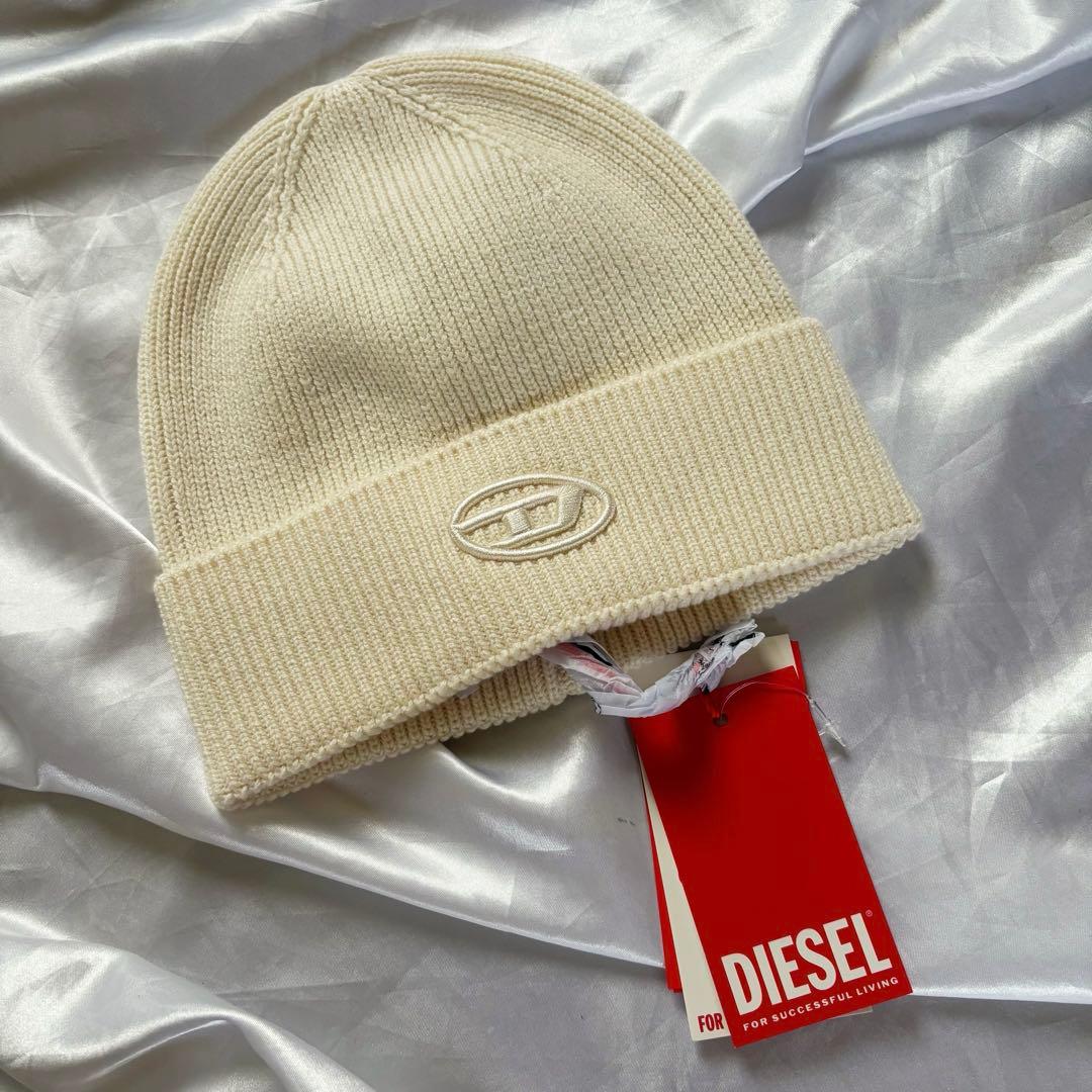 大人気 完売前に！DIESEL ニット帽　ビーニー ユニセックス