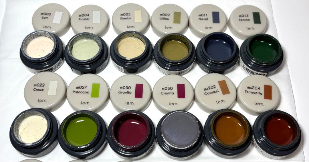 【未開封あり】 lem. レム カラージェル 23個セット（21色）