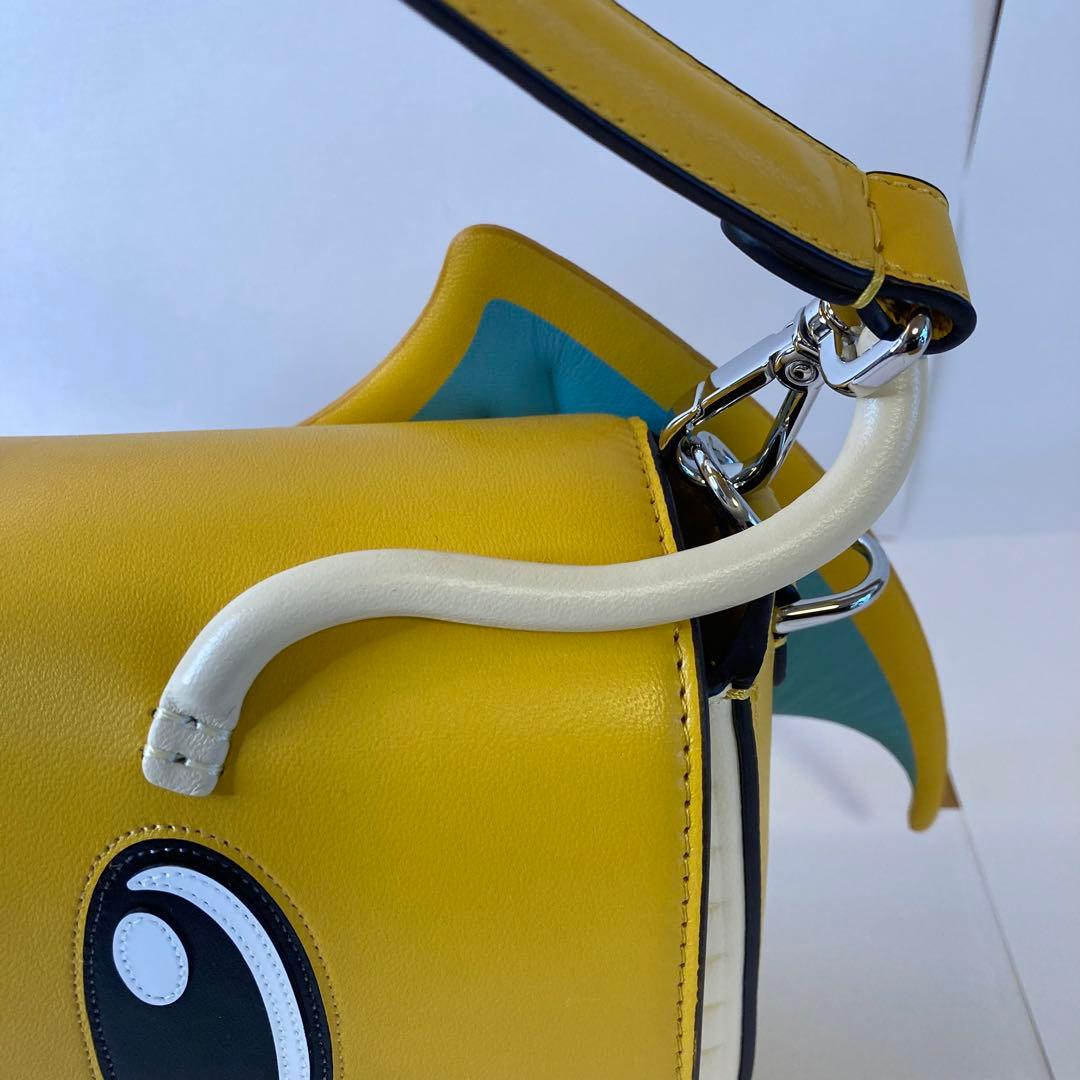FENDI x FRGMT x POKÉMON イエロー カイリューバッグ