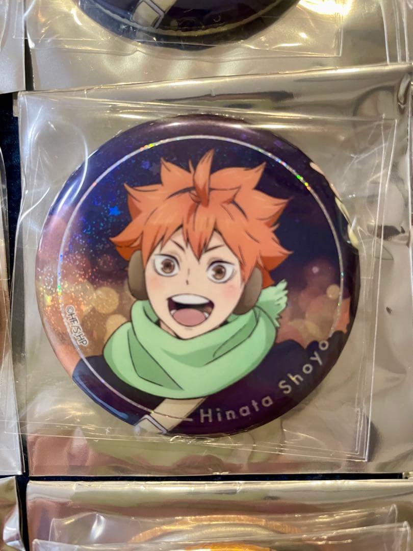 【新品未使用】ハイキュー!!×よこはまコスモワールド 日向翔陽 缶バッジ等16点