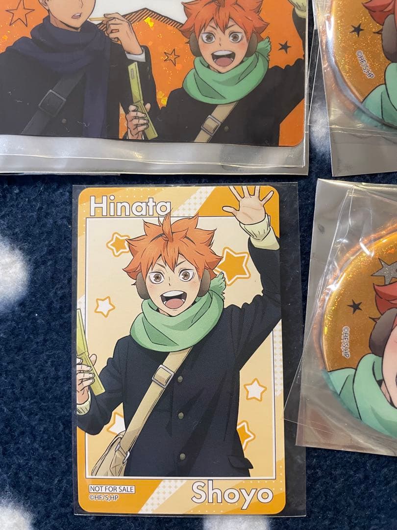 【新品未使用】ハイキュー!!×よこはまコスモワールド 日向翔陽 缶バッジ等16点