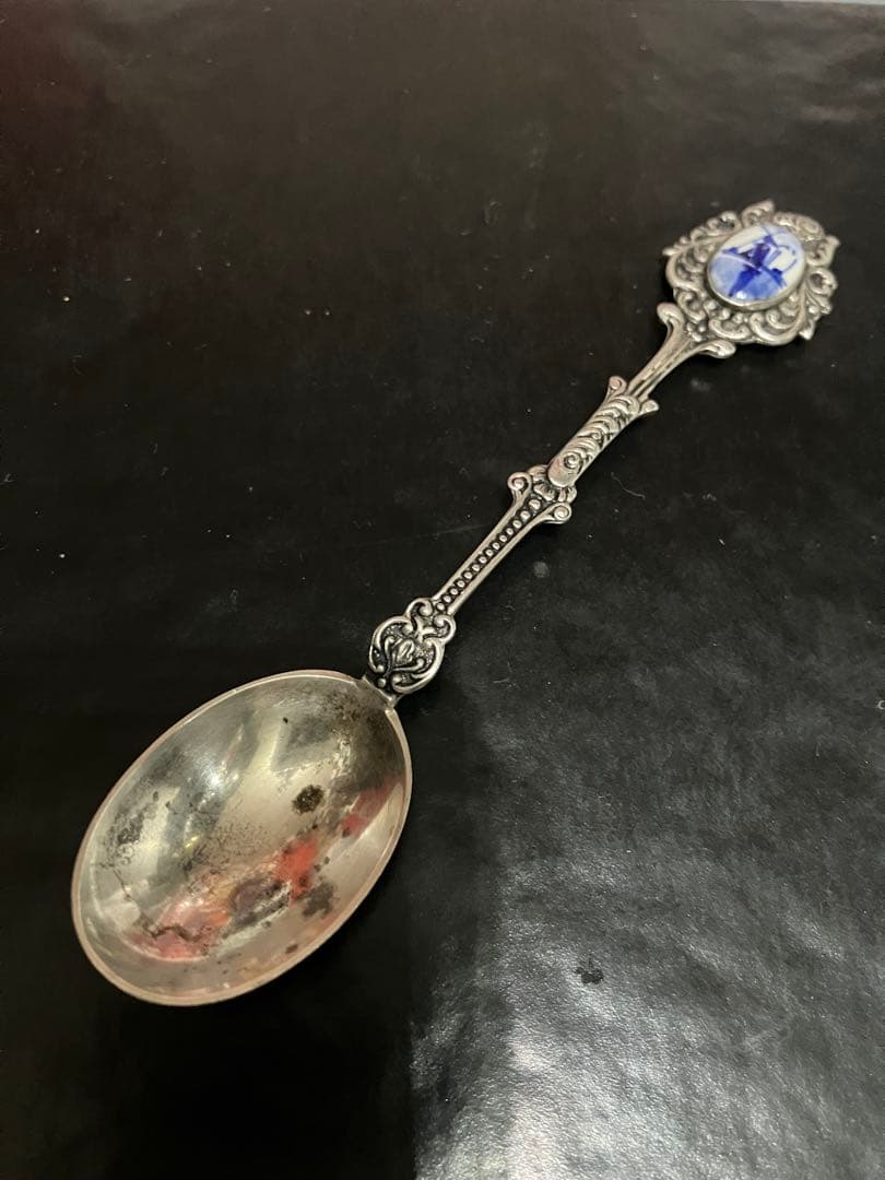 silver？装飾スプーン アンティーク？