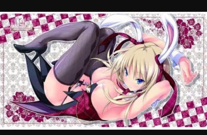 ハピメア 弥生 ラバーマット プレイマット ねくねっとガールズラバーマット