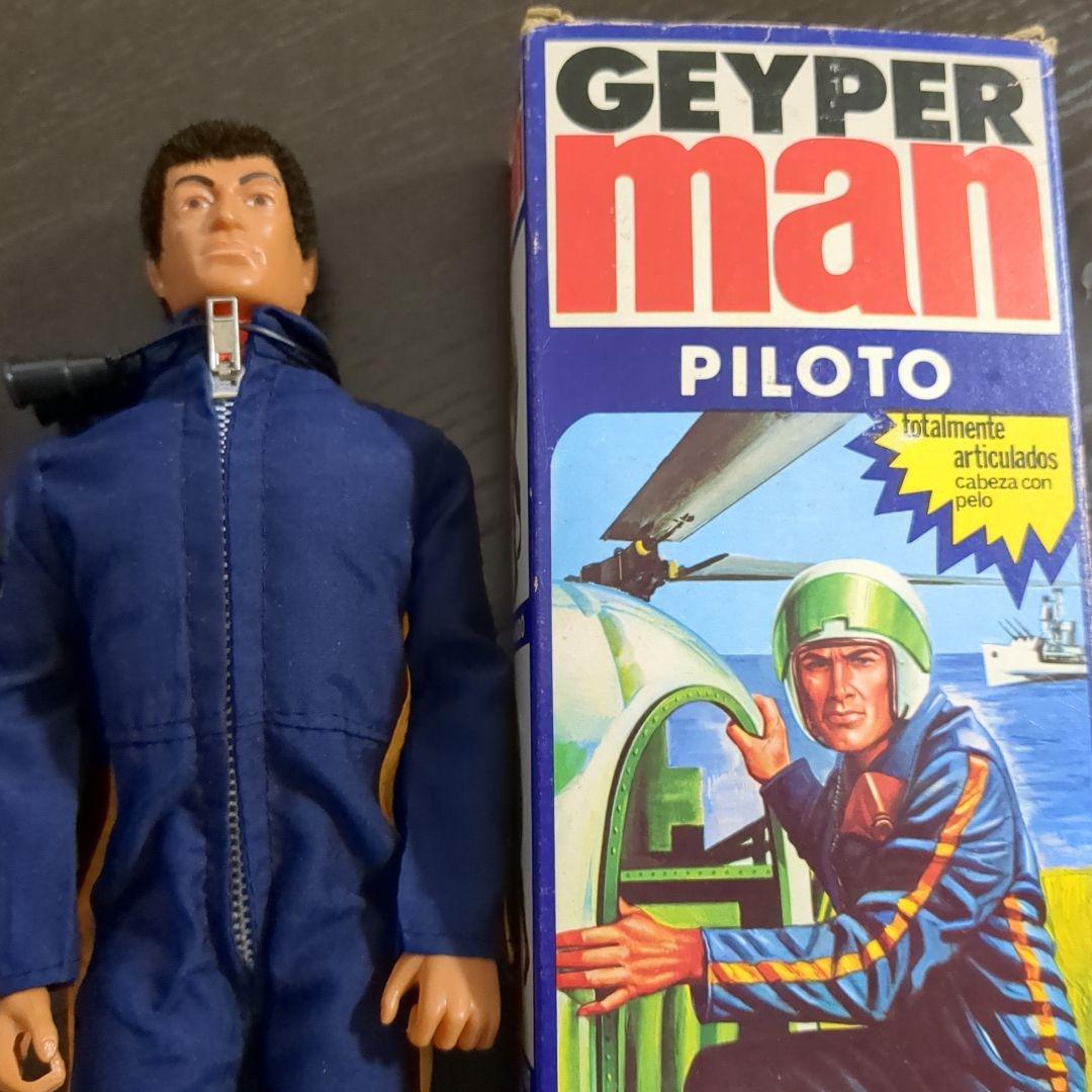 希少　Geyper Man ガイパーマン スペイン版GIJOE 70年代　未使用