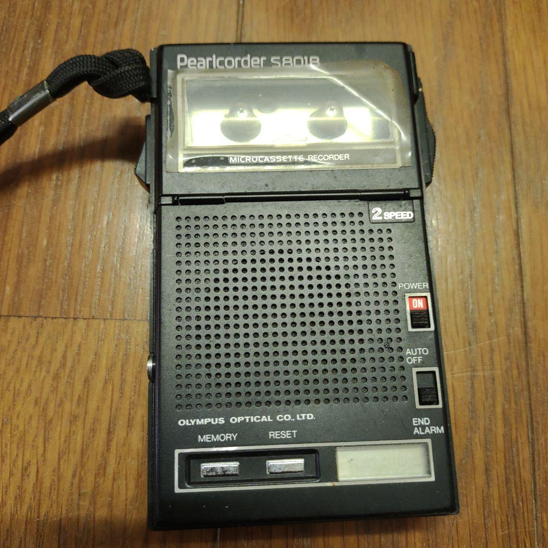 マイクロカセットレコーダー　ジャンク s8018 pearlcorder