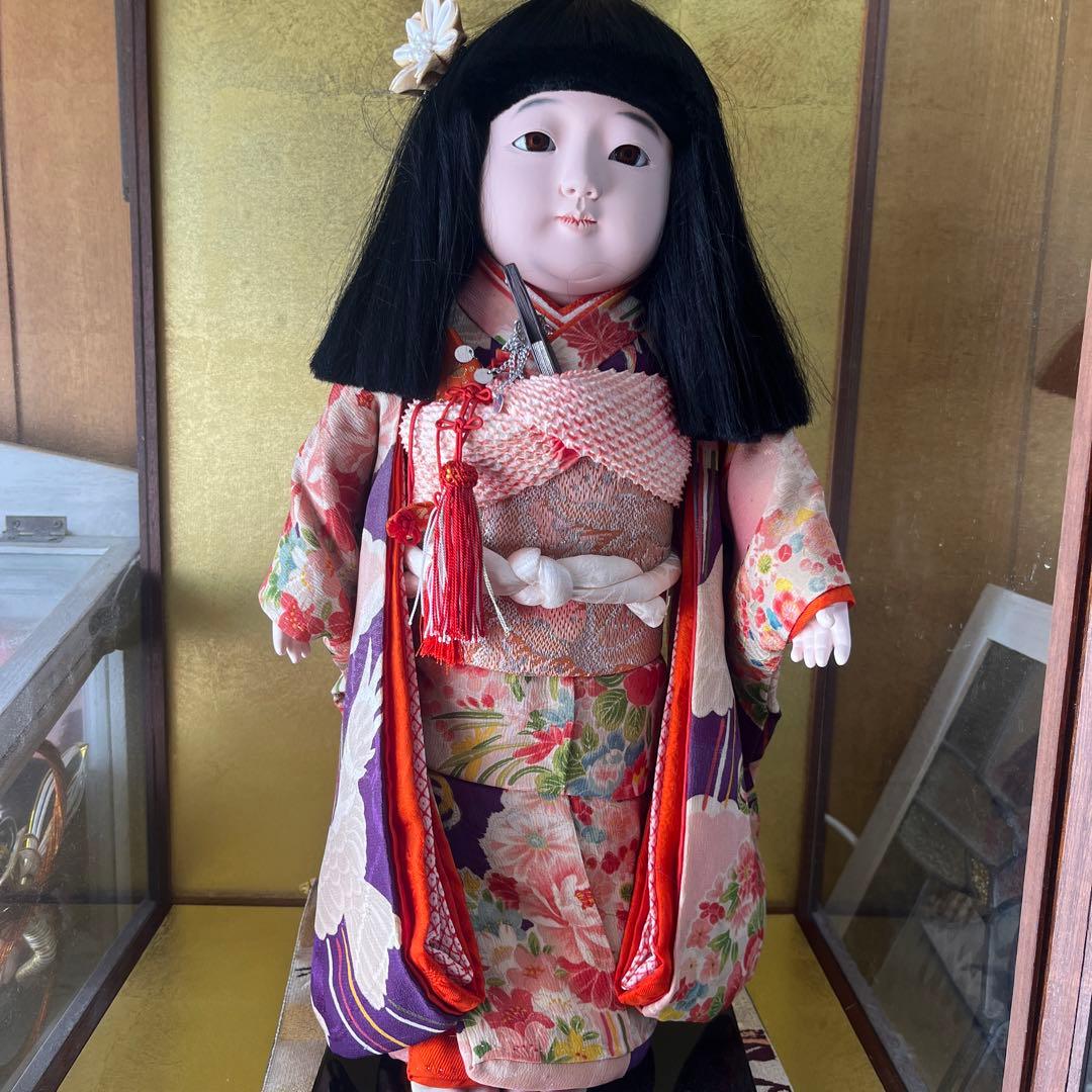 市松人形　松乾斎東光　45cm