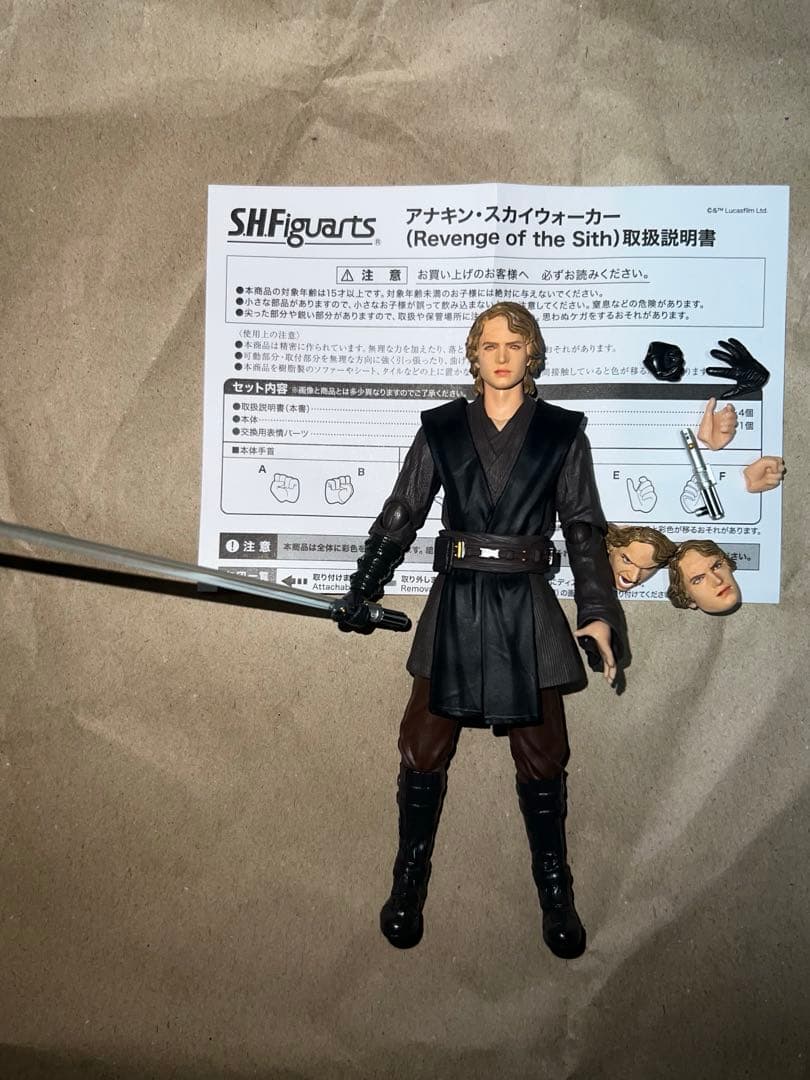 S.H figuarts アナキン・スカイウォーカー　RotS エピソード3