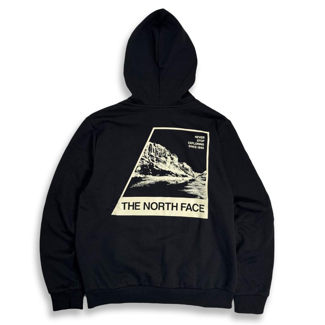 ノースフェイス「新品正規品タグ付き」海外限定EVO RetroパーカーL