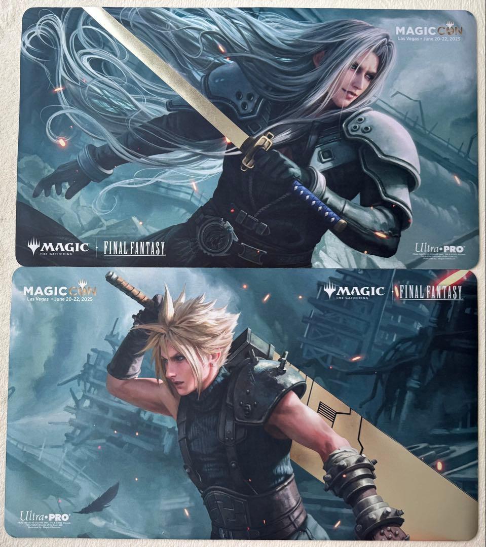 MagicCon:Las Vegas 2025プレイマット セフィロス＆クラウド