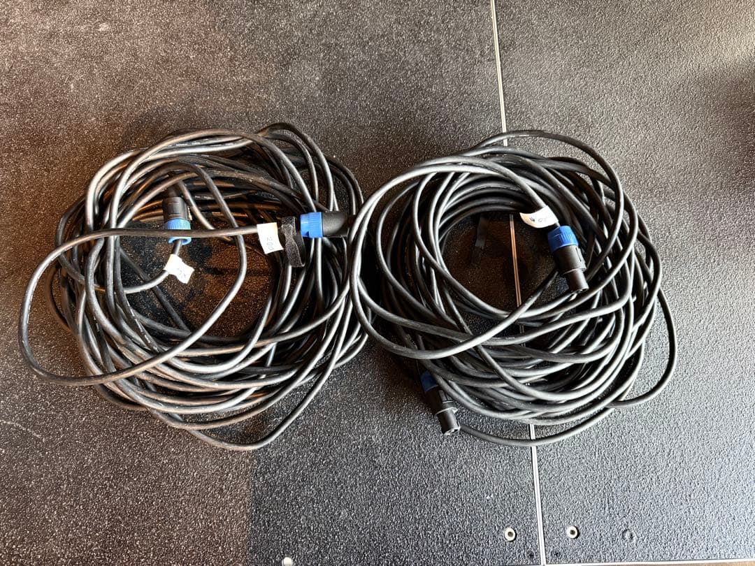 2本 CLASSIC PRO SKK20B 20m スピーカーケーブル スピコン