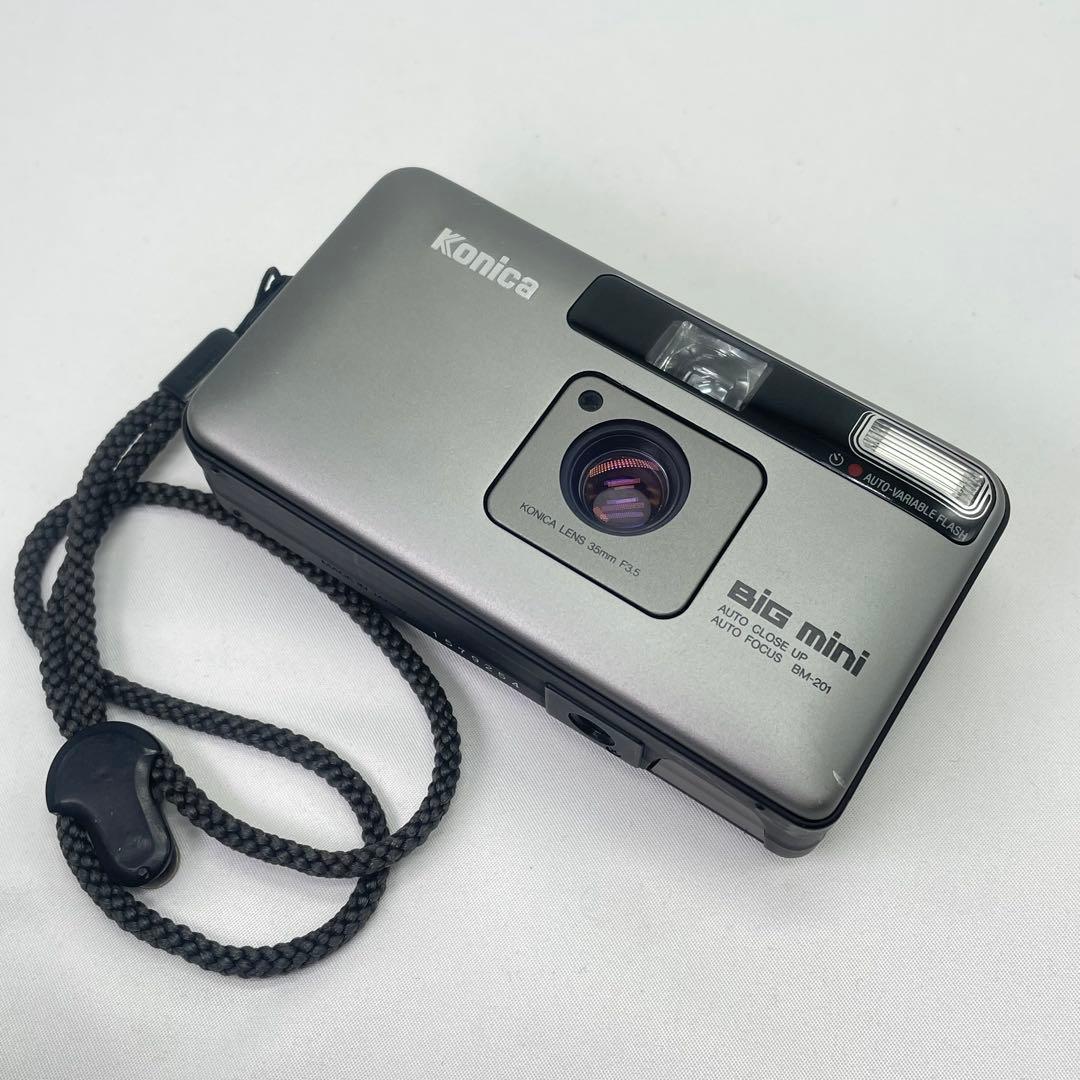 【動作OK】Konica big mini bm-201 コニカ ※K194