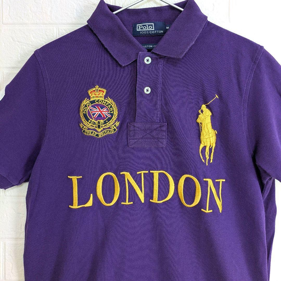 ラルフローレン ロンドン ビッグポニー 　ポロシャツ y2k