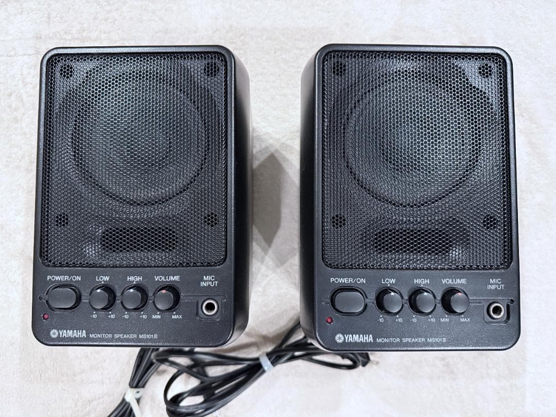 YAMAHA　スピーカー MS101 III ×２＆クランプ BAS-10 +他