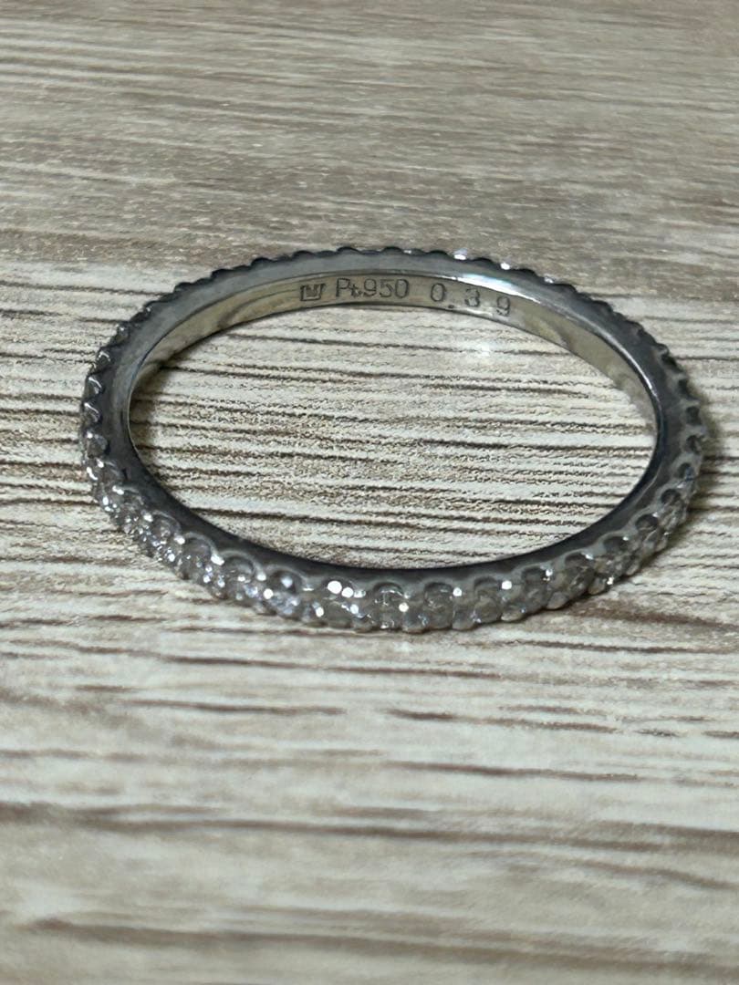 フルエタニティーリング ダイヤモンド ハードプラチナ950