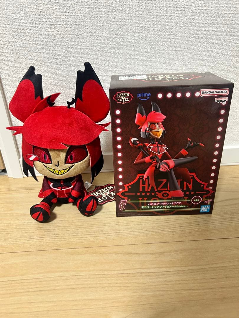 ハズビン ホテルへようこそ Alastor フィギュア&限定ぬいぐるみセット