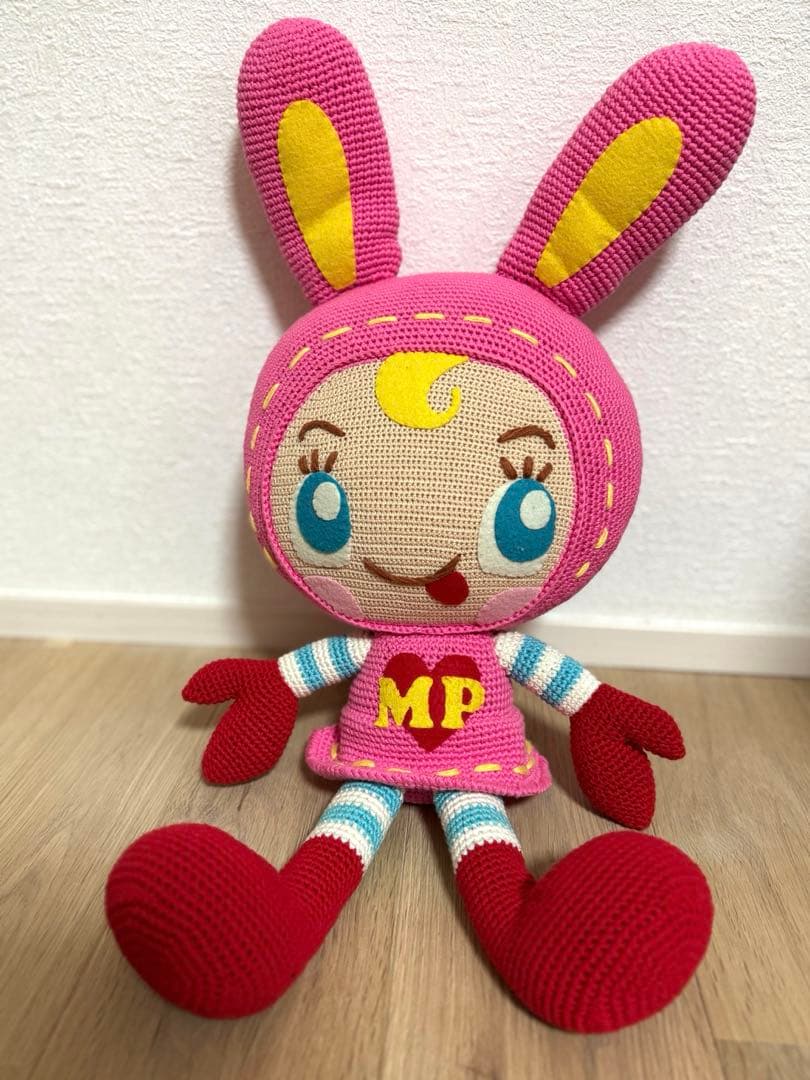 メゾピアノ ベリーちゃん べリエちゃん 特大 ぬいぐるみ 編みぐるみ 新品