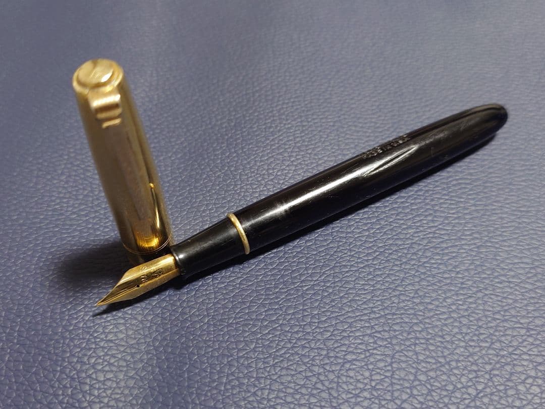 【ヴィンテージ万年筆】Waterman レバーフィラー式　IDEAL 14KT