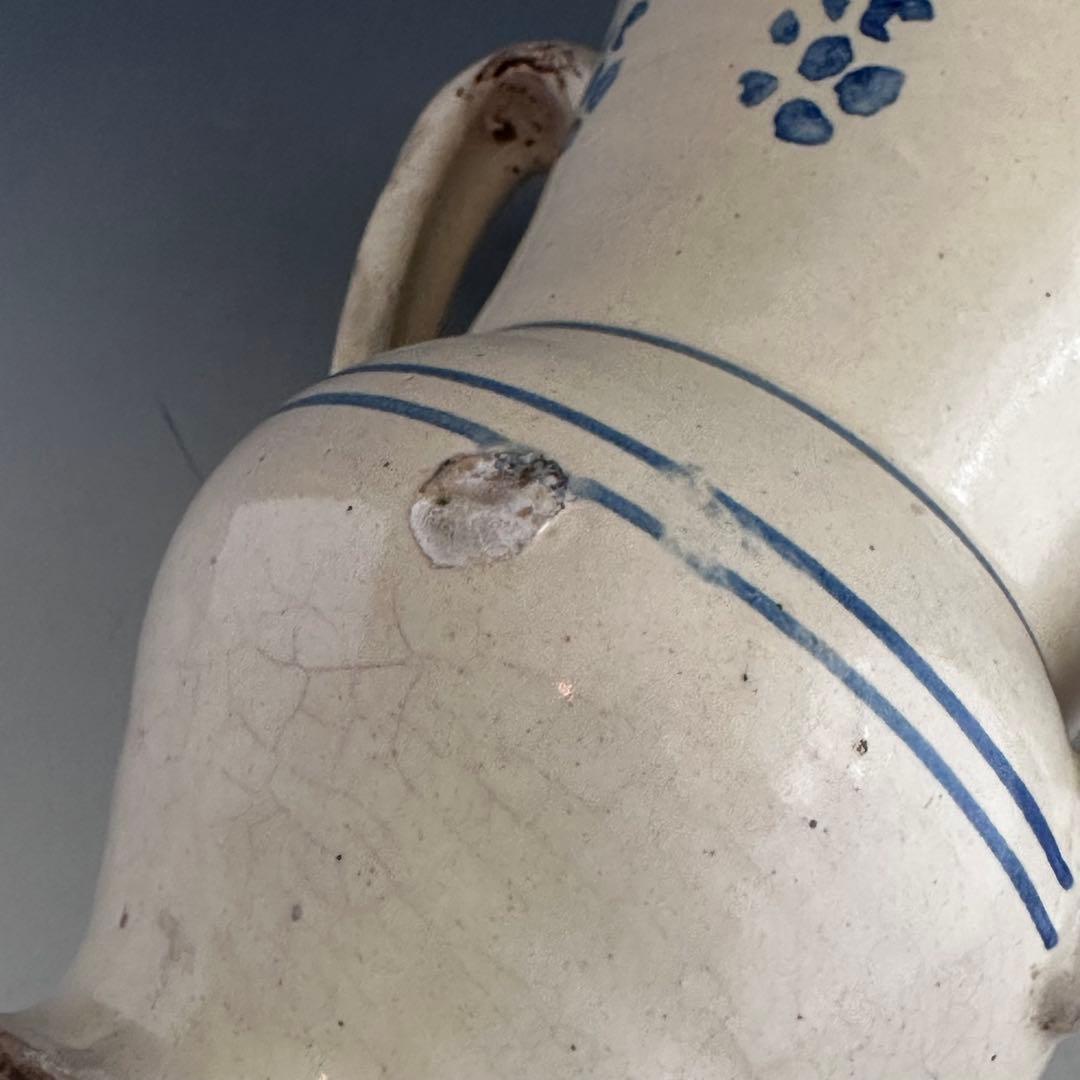 茶道具　和蘭陀　時代　水指　骨董　アンティーク　オランダ　細水指　茶会　稽古