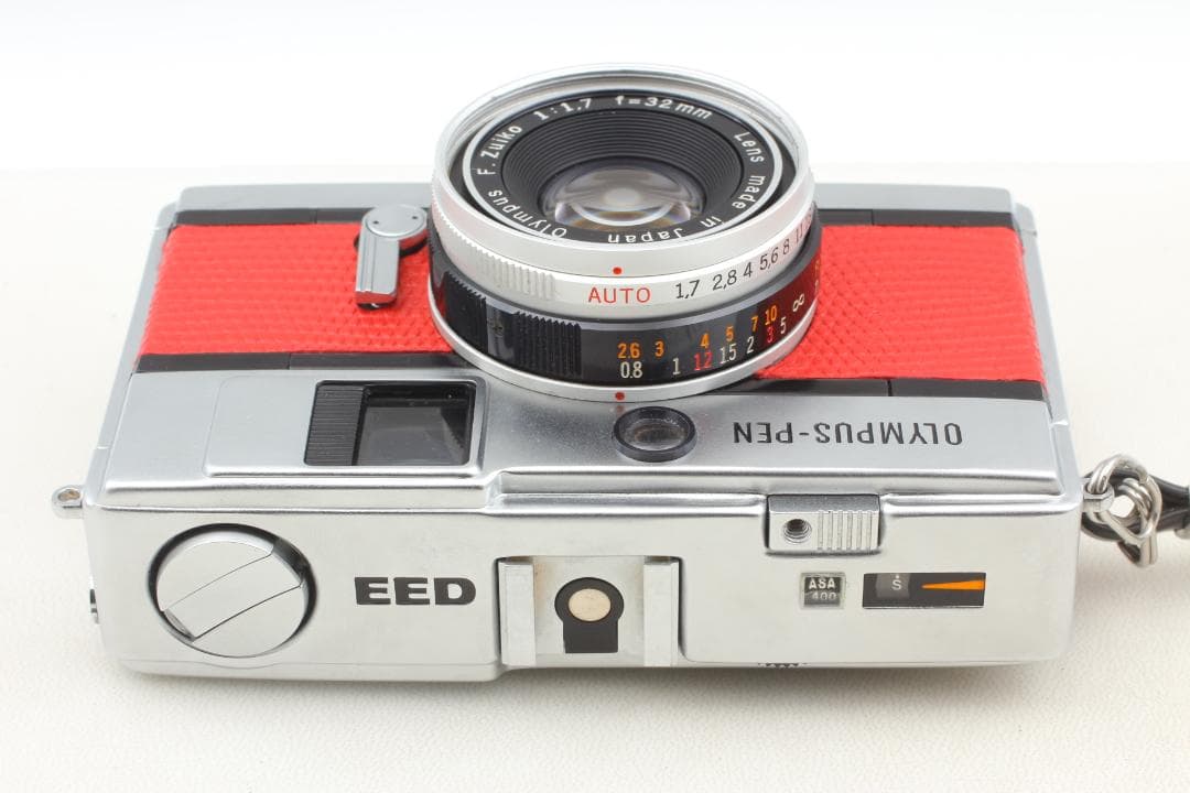 【整備済　並品】レッド オリンパス PEN EED 露出計△ 日本製 #1349