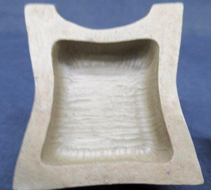 レアなデザイン　杵突きうさぎ備前焼　香合　兎　縦5㎝横4.6㎝高さ6.4㎝お茶会