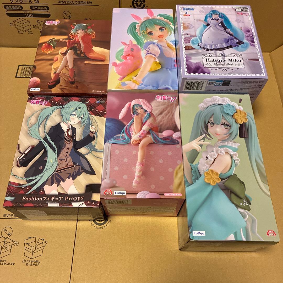 初音ミク フィギュア　6個　まとめ売り　新品未開封