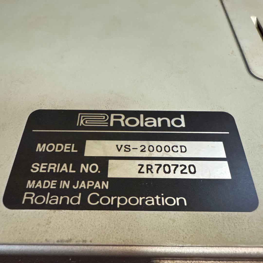s*a様 Roland VS-2000CD （本体のみ）