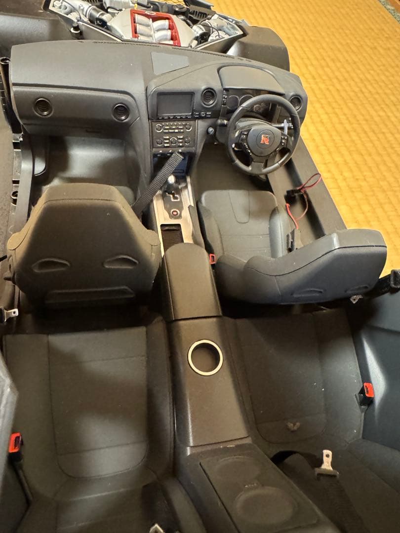 日産 NISSAN GT-R シルバー ディアゴスティーニ　ジャンク品