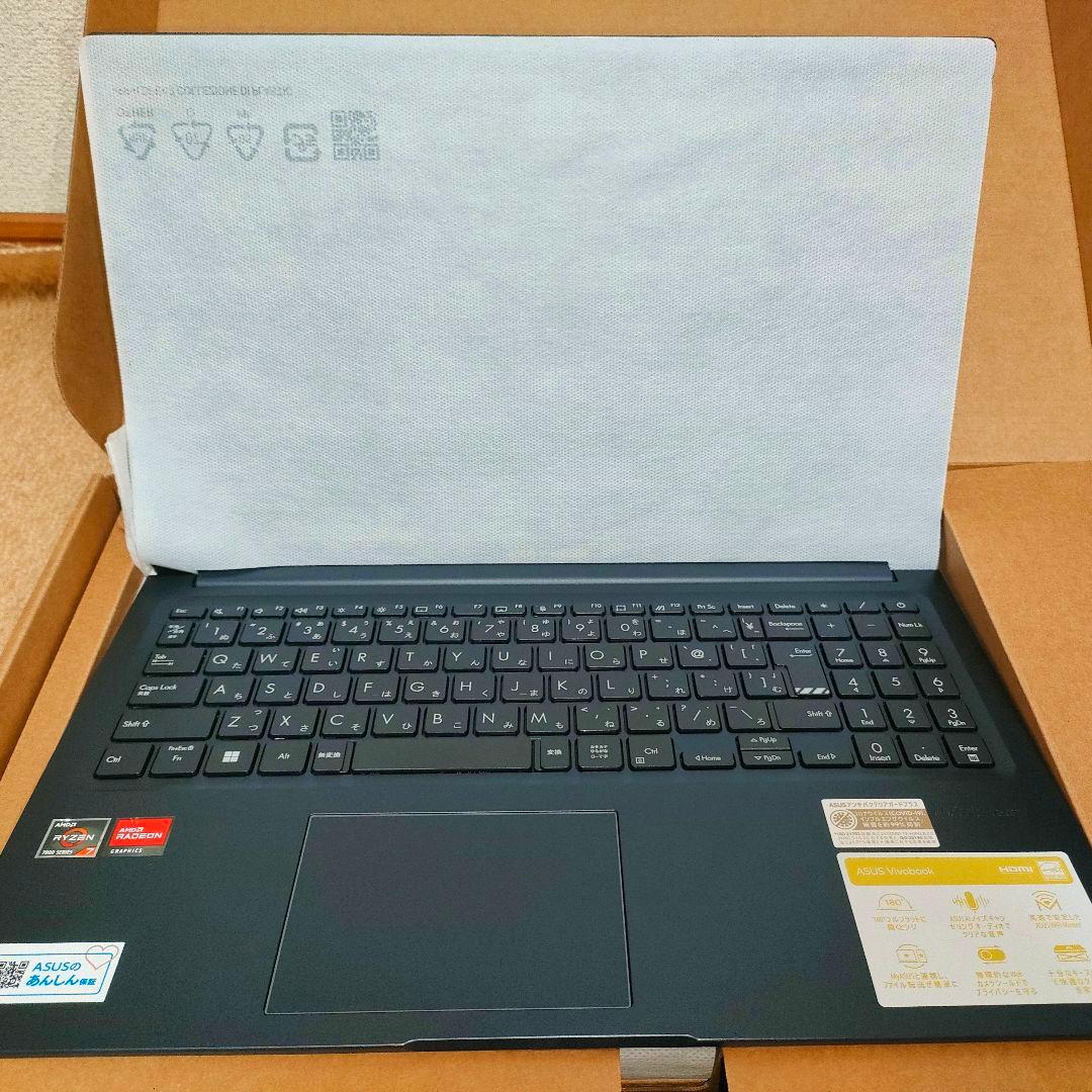 Windowsノート本体 ASUS VivoBook M1502YA Ryzen 7 7730U