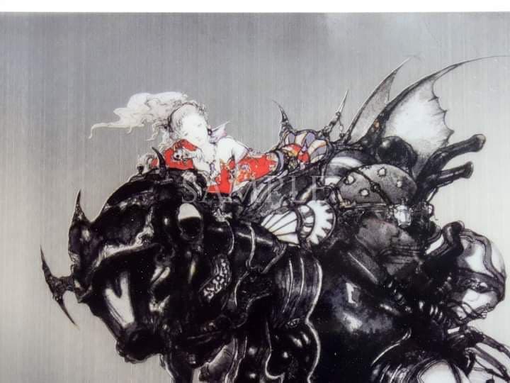 天野喜孝「魔導アーマー DX」クリアファイル（限定非売品）