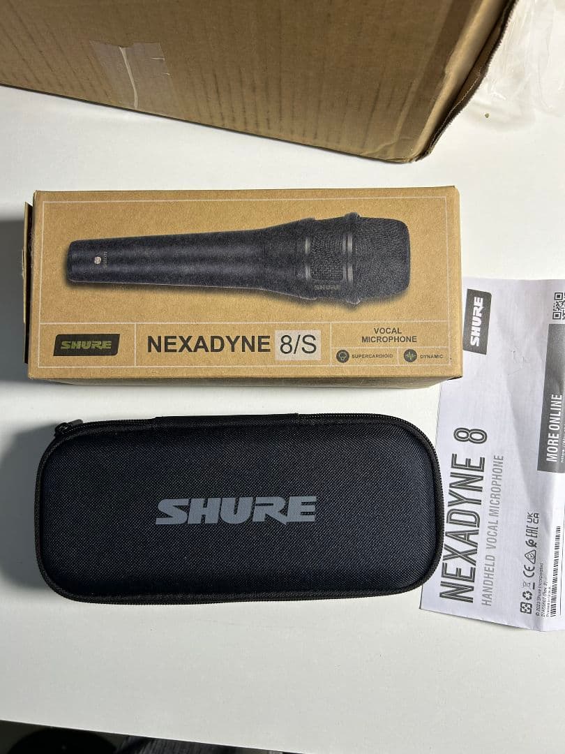 SHURE NEXADYNE 8/S ボーカルマイク