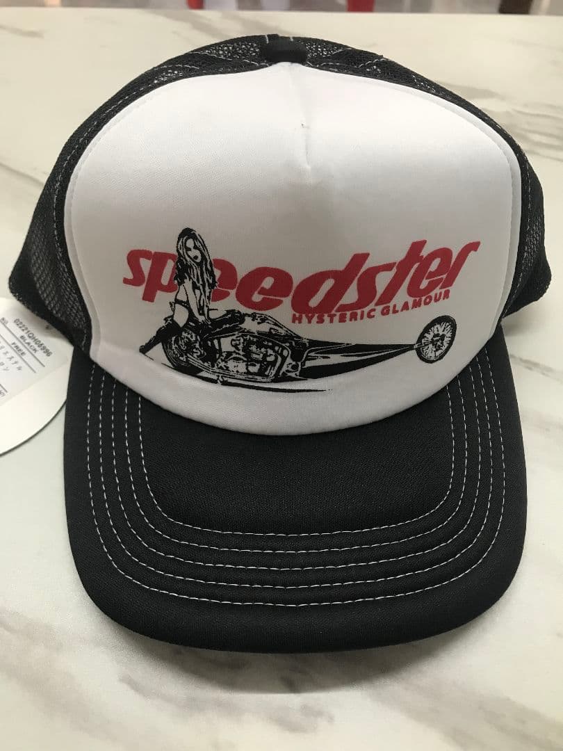 【新品未使用】 ヒステリックグラマー　キャップ　GUITAR GIRL 0000