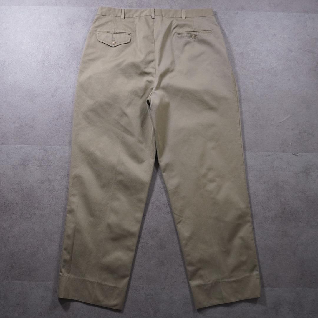 90s USA製 PoloRalphLauren チノパンツ 2タック 古着