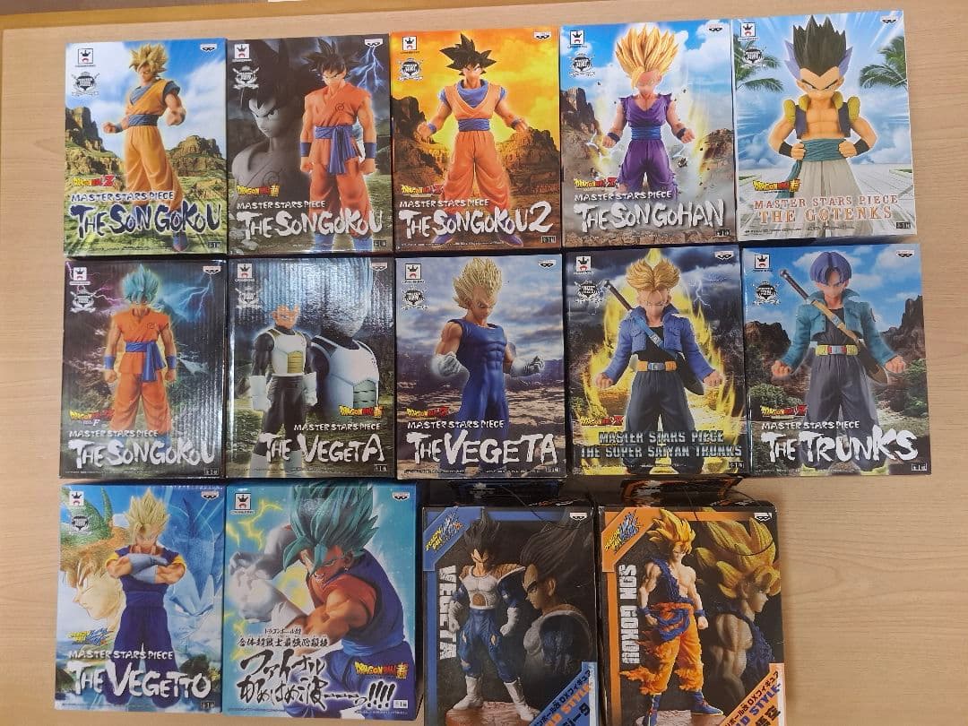 あ*！様 ドラゴンボールMSPシリーズなど年代物14種+未開封3種