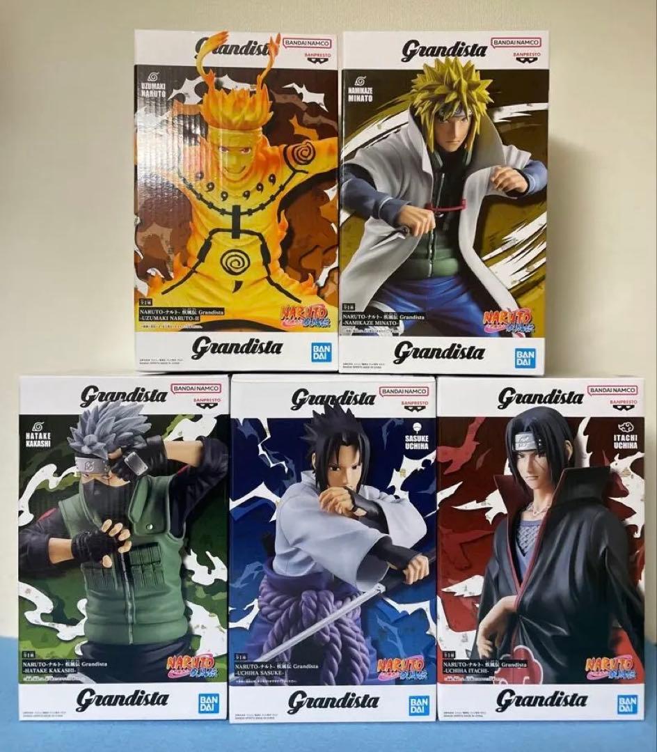 NARUTO Grandista ナルト ミナト カカシ イタチ サスケ