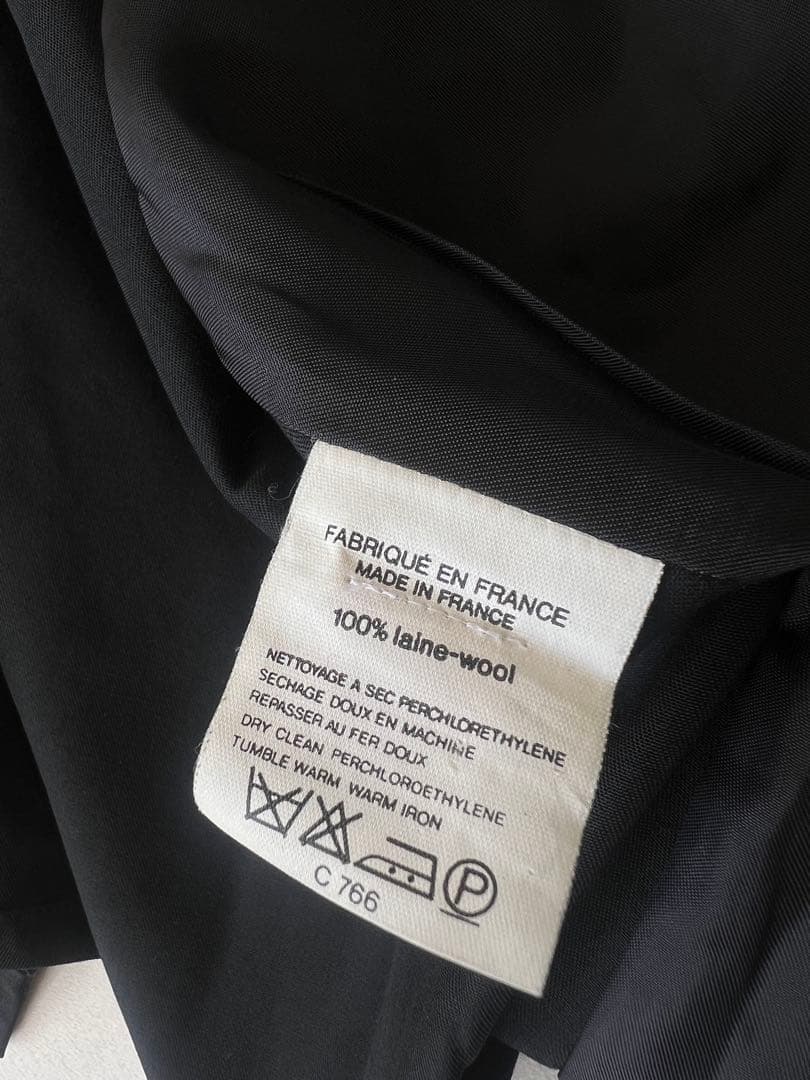 80s希少ヨウジヤマモト プールオム フランス製 ジレ ベスト vintage