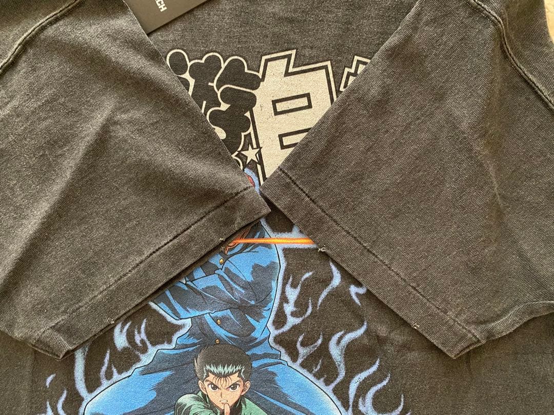 【歳末セール】★新品、タグ付★シュガーパンチ　幽遊白書　Tシャツ　クロ　メンズS