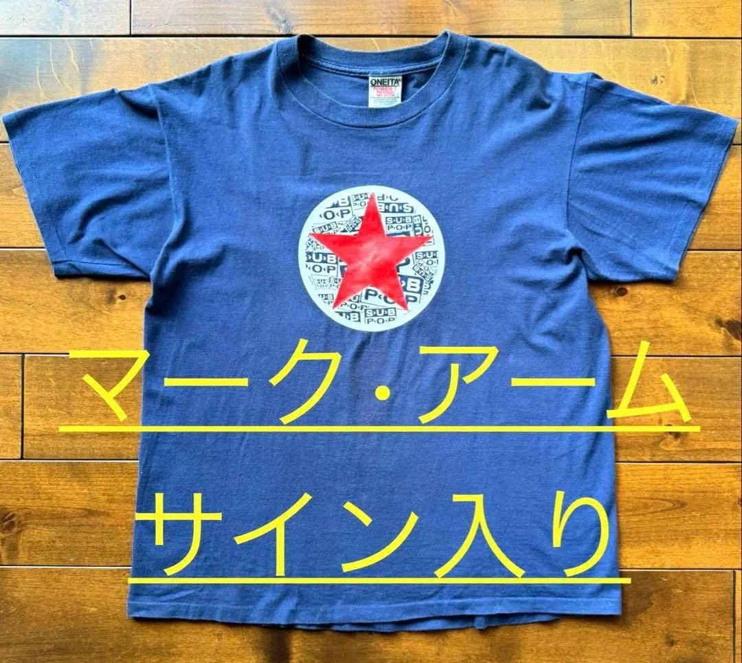SUBPOP / L サイン入り 90s ヴィンテージ Tシャツ